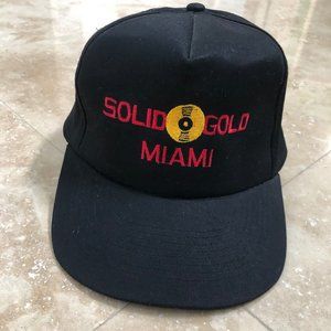 Never Worn Vintage Solid Gold Miami